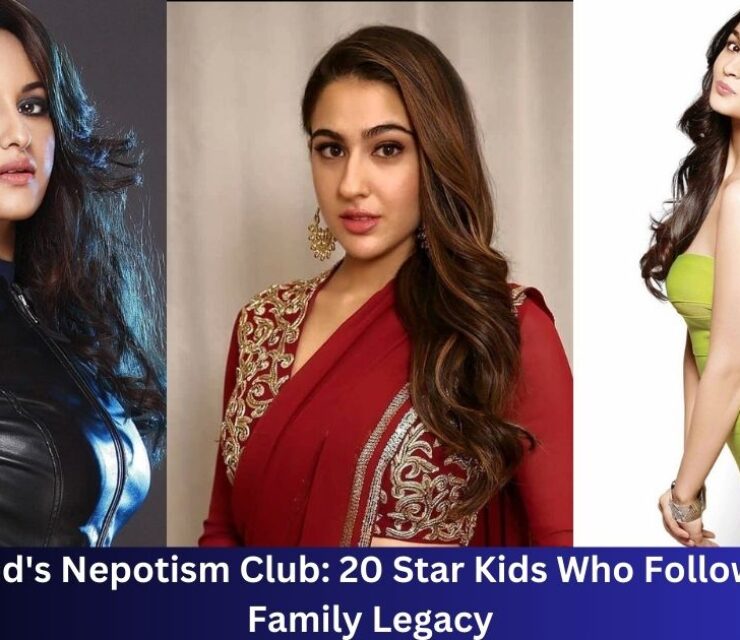 Bollywood’s Nepotism Club: 20 Star Kids Who Followed Their Family Legacy