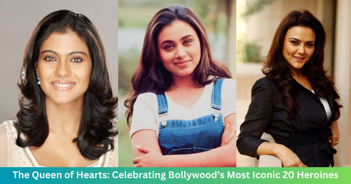 The Queen of Hearts: Celebrating Bollywood’s Most Iconic 20 Heroines